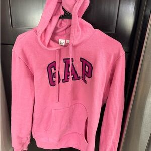 GAP Bubblegum Pink Fleece Hoodie